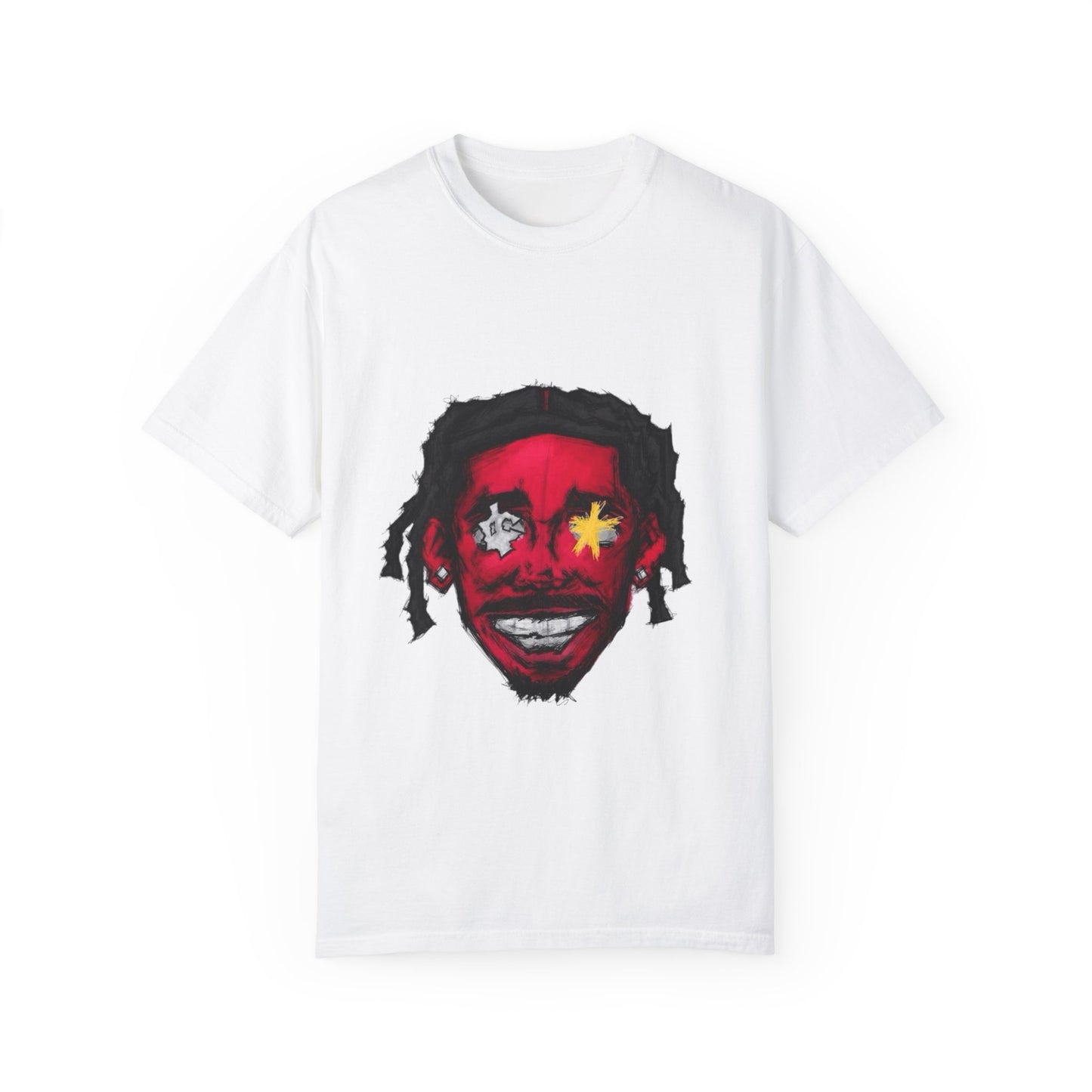 Vibrant Graphic T-Shirt for Art Enthusiasts | Unisex Garment-Dyed Fashion Tee